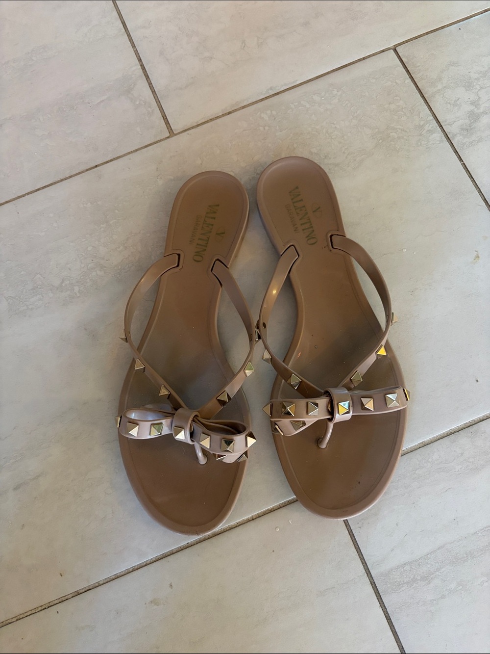 Valentino jelly slides